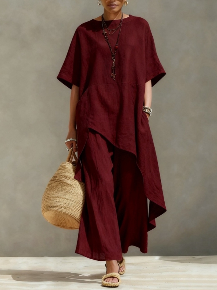 ชุดเซ็ตผ้าฝ้ายลินินสำหรับผู้หญ - Women'S Formal Wear Blouse บทวิจารณ์และราคา