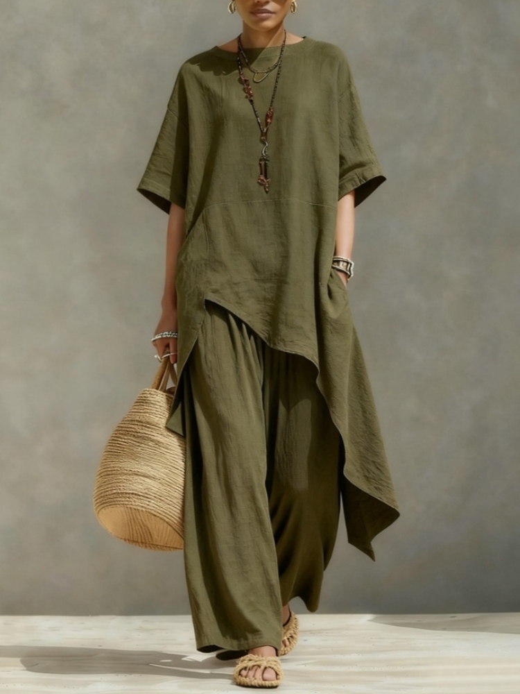 ชุดเซ็ตผ้าฝ้ายลินินสำหรับผู้หญ - Women'S Formal Wear Blouse บทวิจารณ์และราคา