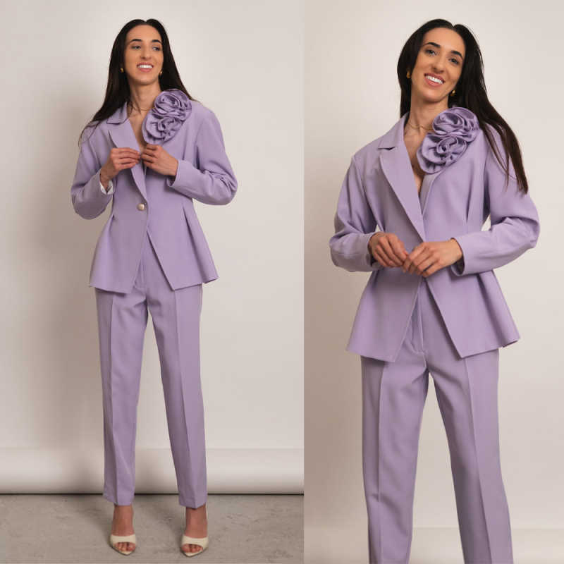 ชุดสูทผู้หญิงสีสันสดใสพร้อมดีไ - Women Formal Wear For Conference บทวิจารณ์และราคา