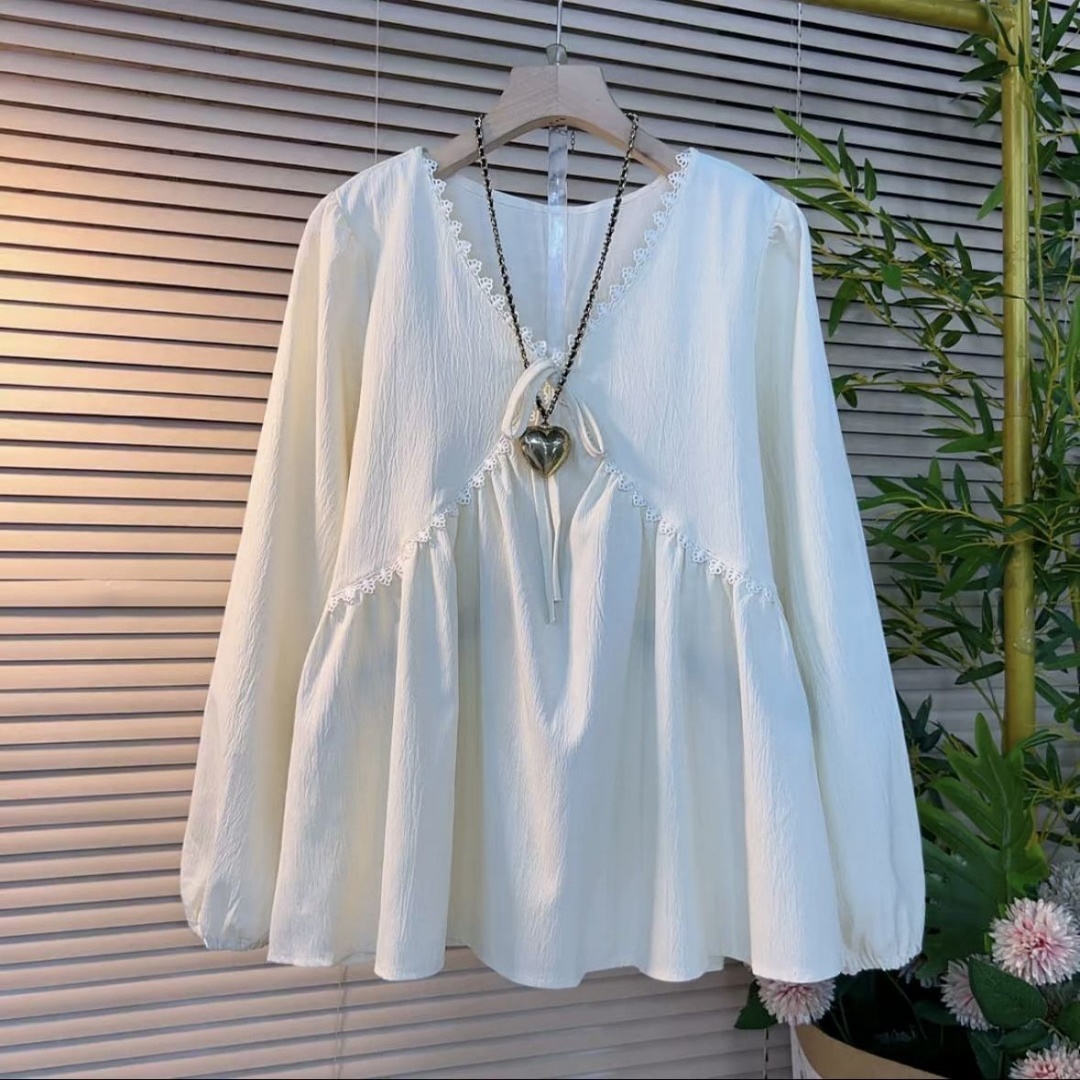 เสื้อผ้าสตรีขนาดบวก ฤดูใบไม้ผล - Women'S Formal Wear Blouse บทวิจารณ์และราคา