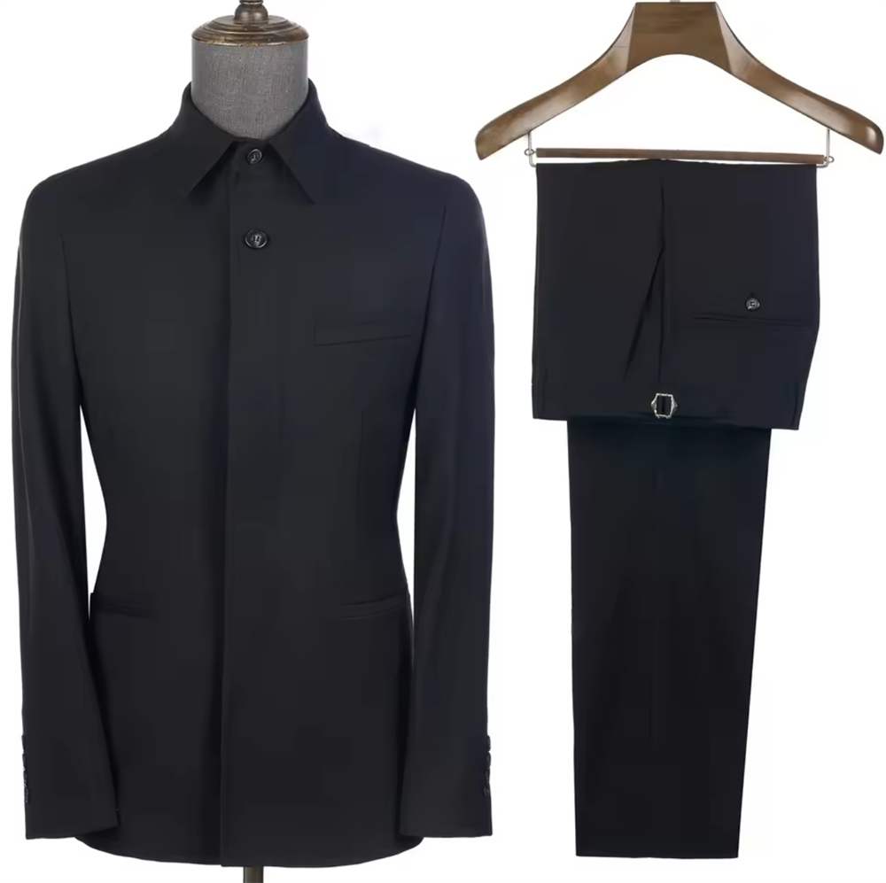 ชุดซาฟารีสั่งตัดสำหรับผู้ชาย 2 - Tailored Coat Wool บทวิจารณ์และราคา