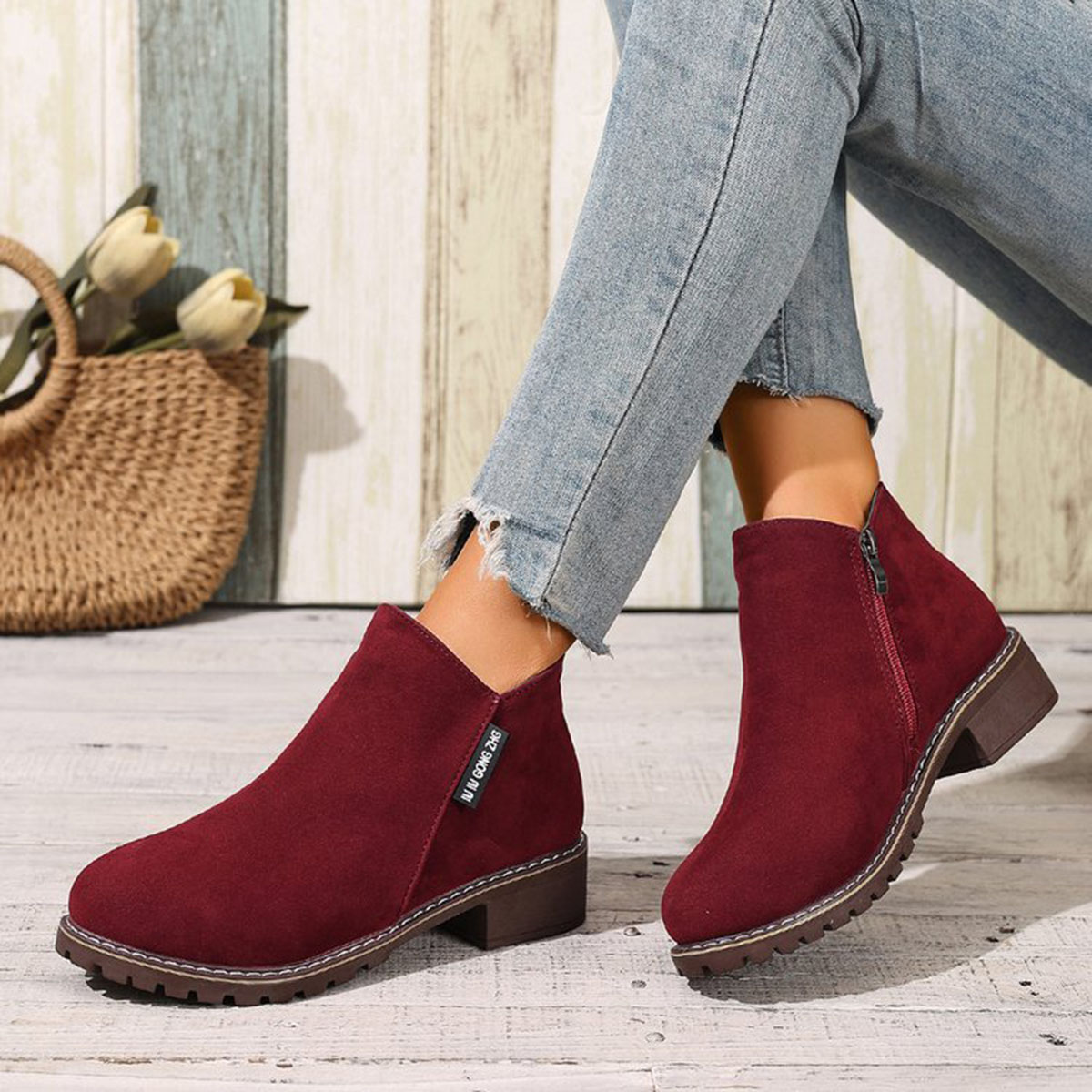 รองเท้าบูทข้อเท้าผู้หญิงสำหรับ - Women Formal Wear With Shoes บทวิจารณ์และราคา