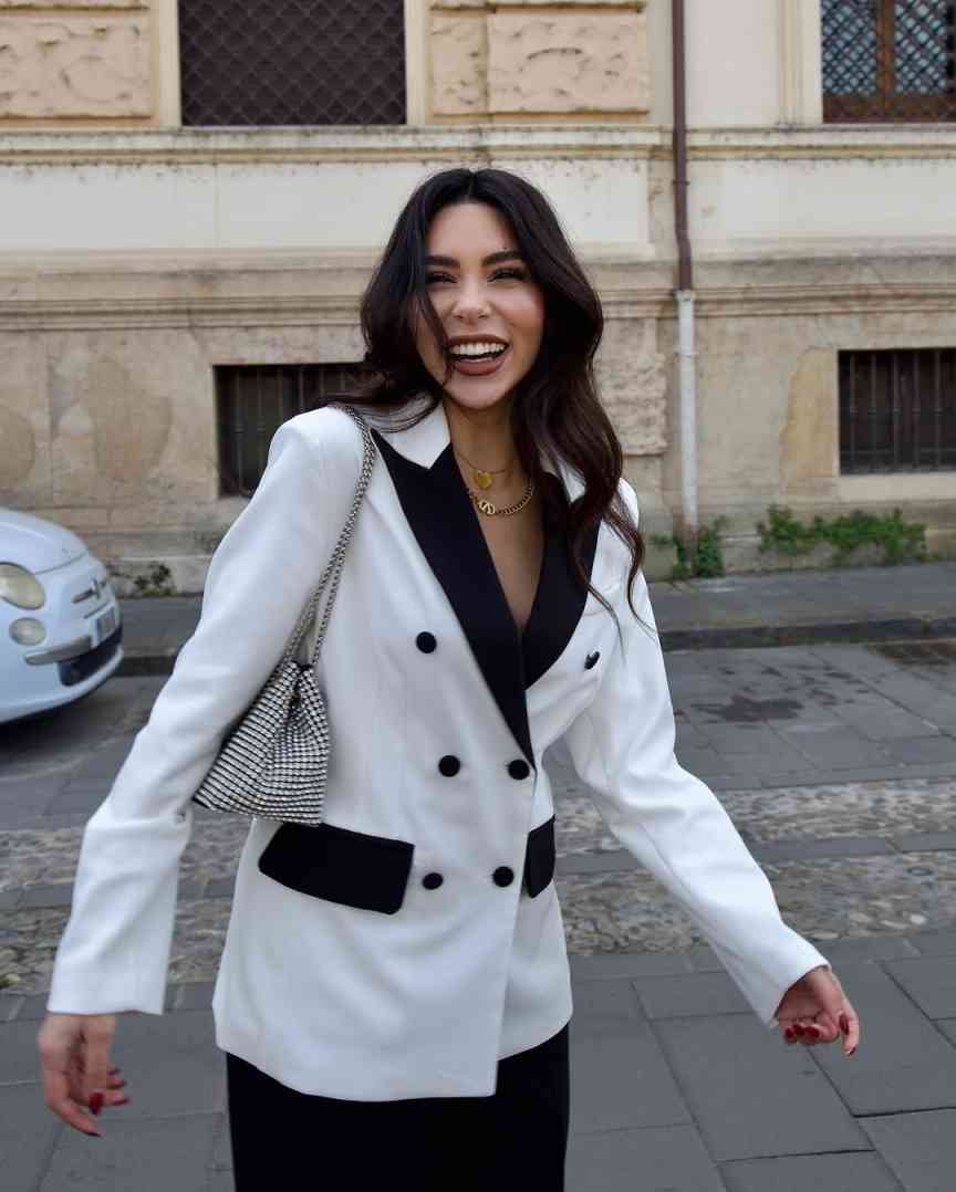 ชุดสูทผู้หญิงสมัยใหม่ 2 ชิ้น เ - Women Formal Wear Blazers บทวิจารณ์และราคา