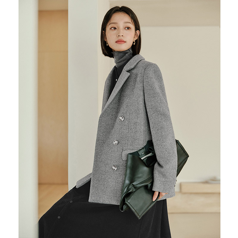 Inmanด้านในเบาะWool Blend Coat - Tailored Coat Wool บทวิจารณ์และราคา