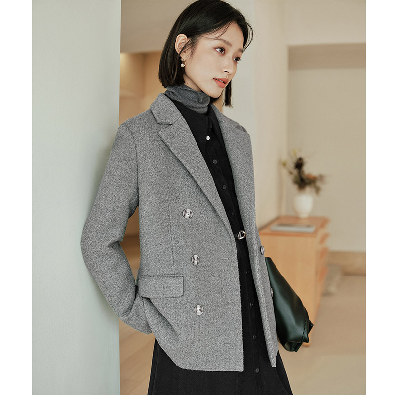Inmanด้านในเบาะWool Blend Coat - Tailored Coat Wool บทวิจารณ์และราคา