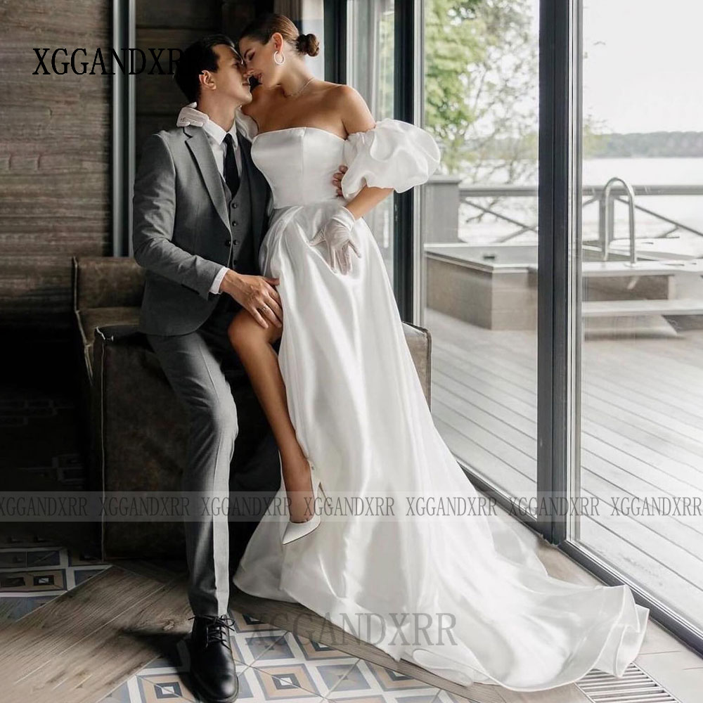 ชุดแต่งงานทรงเอไลน์แบบสั่งตัด  - Formal Gala Wear Women บทวิจารณ์และราคา