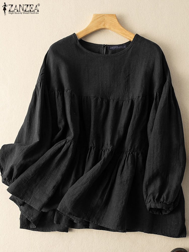 ZANZEA ฤดูร้อนผู้หญิงเสื้อผ้าฝ - Women'S Formal Wear Blouse บทวิจารณ์และราคา