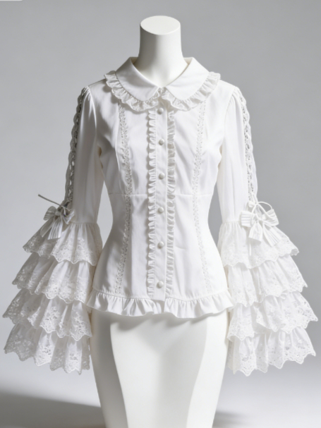 เสื้อโลลิต้าหวานๆ แต่งลูกไม้ แ - Formal Wear Japan Women บทวิจารณ์และราคา