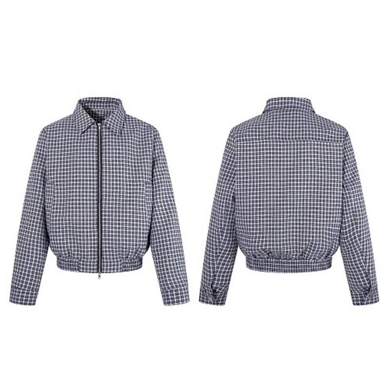 เสื้อแจ็คเก็ตผู้ชายลายตาราง คอ - Tailored Coat Wool บทวิจารณ์และราคา