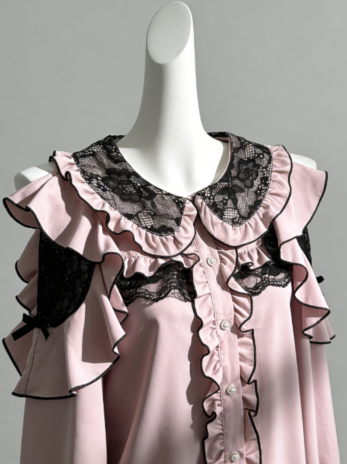 เสื้อเชิ้ตสไตล์ฮาราจูกุน่ารักส - Formal Wear Japan Women บทวิจารณ์และราคา