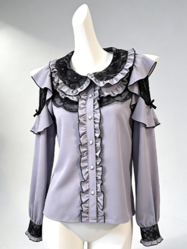 เสื้อเชิ้ตสไตล์ฮาราจูกุน่ารักส - Formal Wear Japan Women บทวิจารณ์และราคา