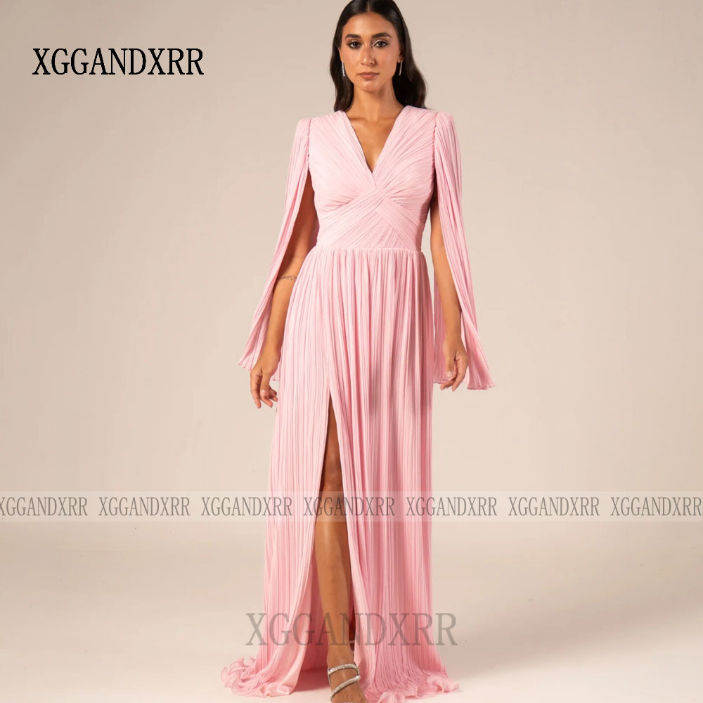 ชุดราตรีสีชมพูแบบสั่งตัดทรงเอไ - Formal Gala Wear Women บทวิจารณ์และราคา