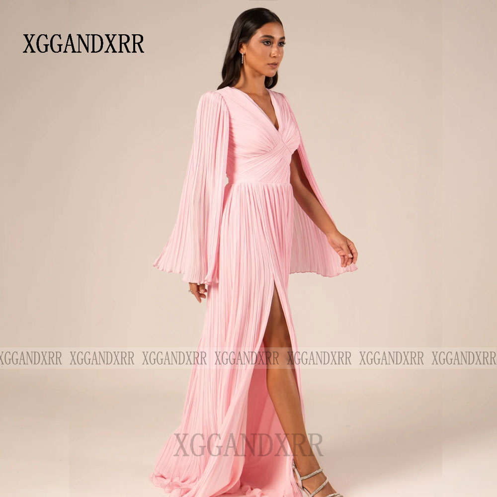 ชุดราตรีสีชมพูแบบสั่งตัดทรงเอไ - Formal Gala Wear Women บทวิจารณ์และราคา
