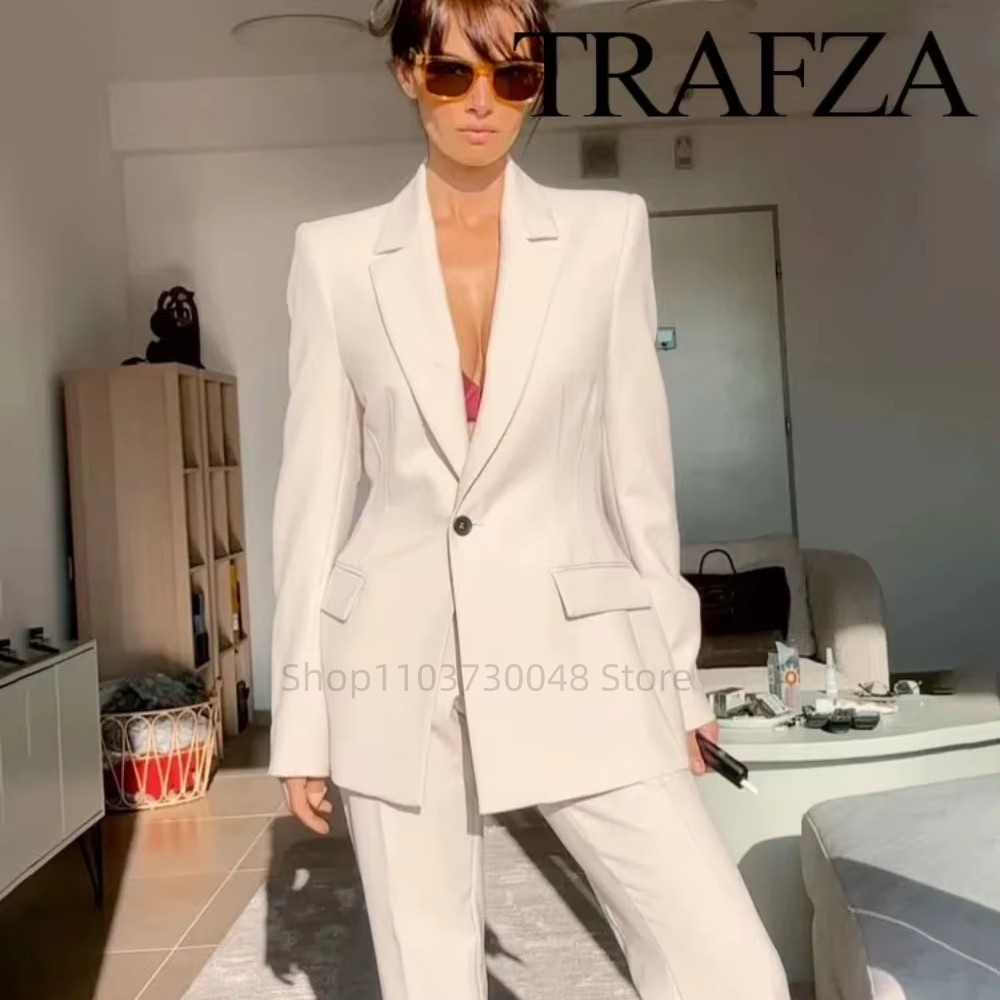 แฟชั่นชุดสูทสตรีสำหรับออฟฟิศ เ - Women Formal Wear Blazers บทวิจารณ์และราคา